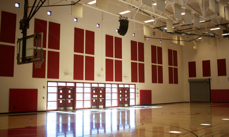Wellness Center Basketball Court