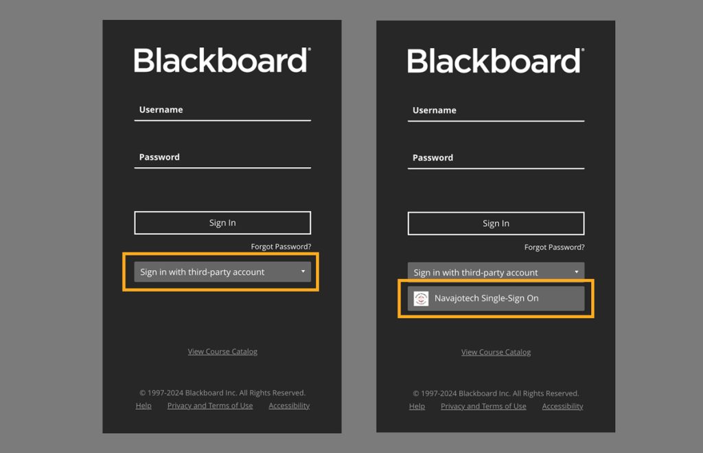 Blackboard NTU SSO