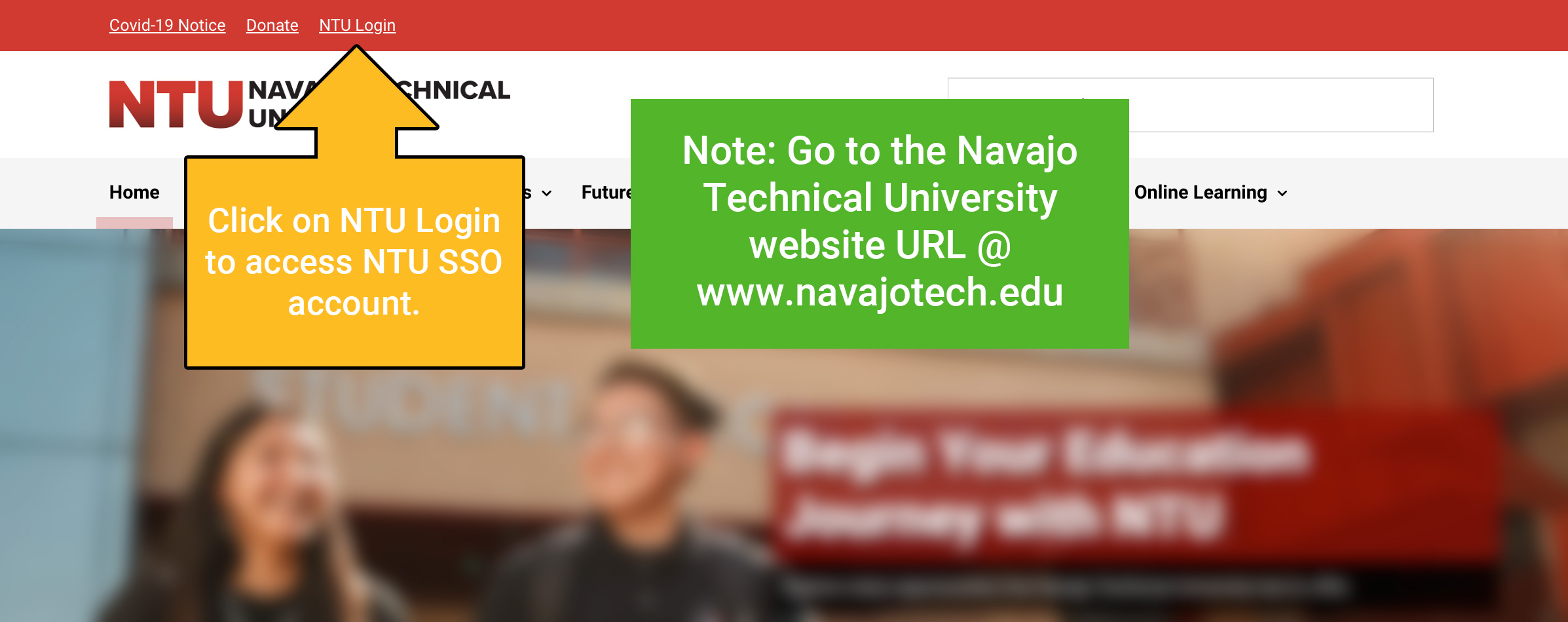 ntu-login Logging In