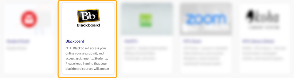 sso-blackboard NTU Login