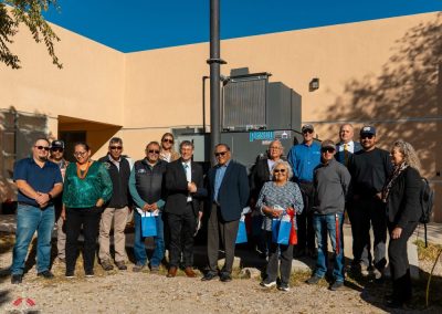 Representatives from New Mexico Tech and Pecos Process Equipment and Service Company