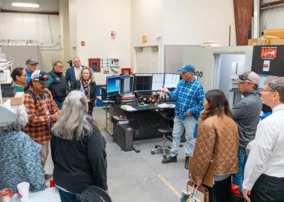 Representatives from New Mexico Tech and Pecos Process Equipment and Service Company