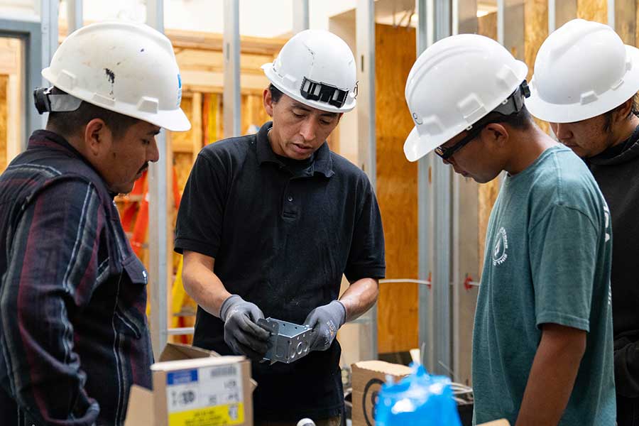 Electrical Construction students.