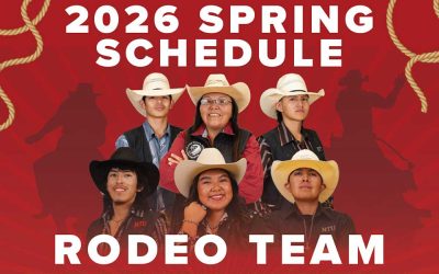 Spring 2026 NTU Rodeo Grand Canyon Region Schedule