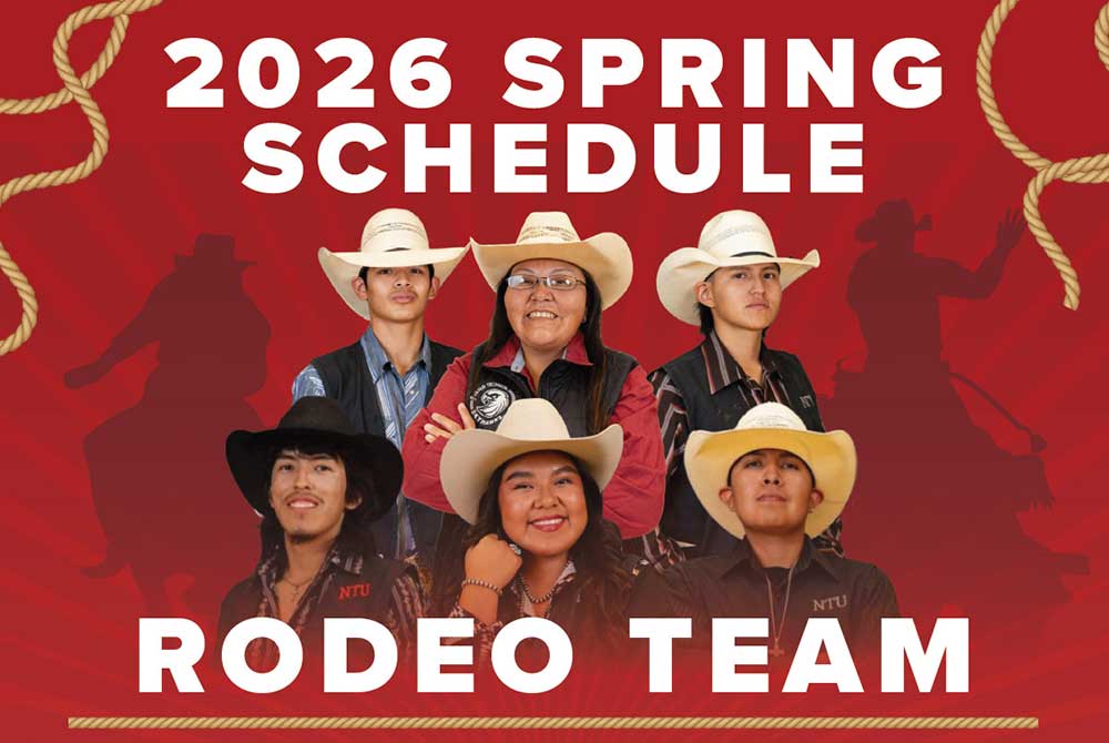 Spring 2026 NTU Rodeo Grand Canyon Region Schedule