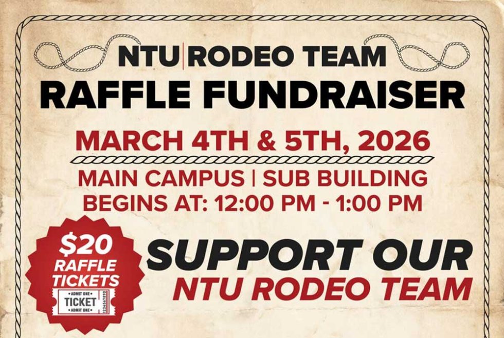 Support Our Team Raffle NTU Rodeo Team Raffle Fundraiser | NTU