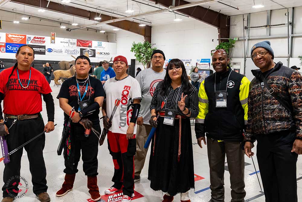 Navajo Technical University Archery Team Competes at 2026 AIHEC Conference
