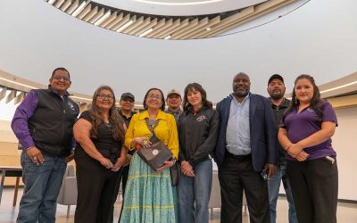 Navajo Nation Vice President Richelle Montoya Visits NTU’s New Academic Building