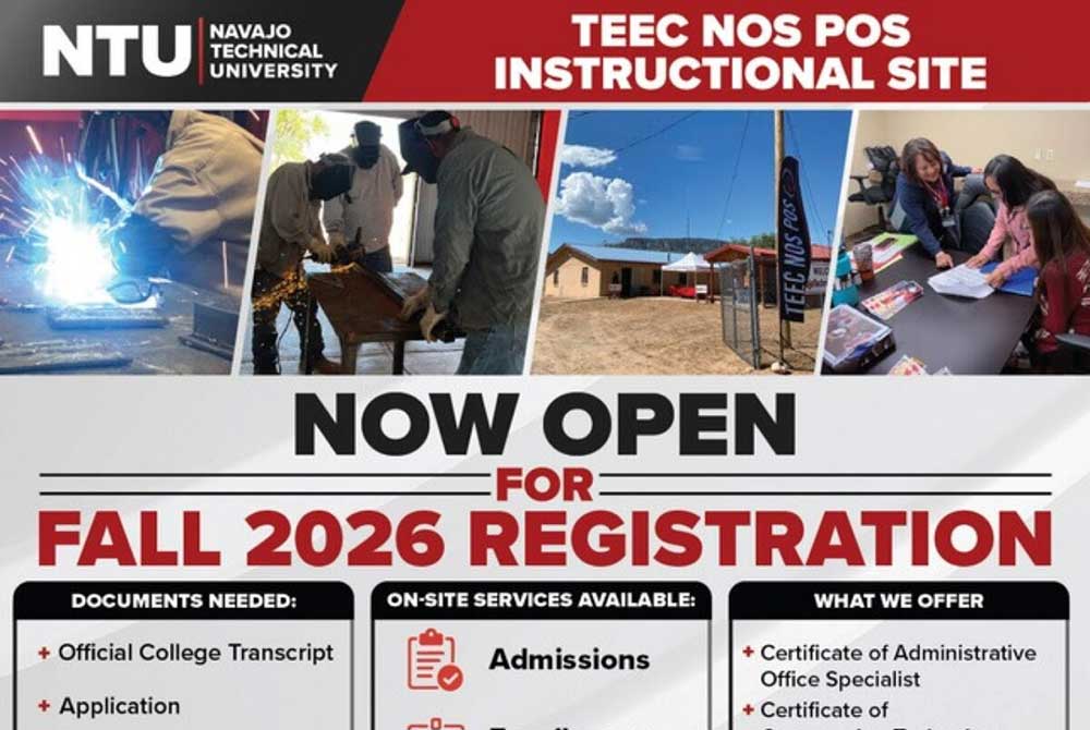 NTU Teec Nos Pos Instructional Site: Fall 2026 Registration