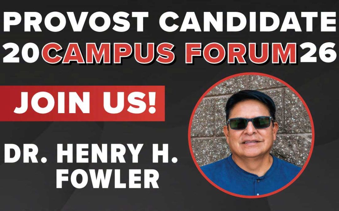 NTU26 Provost Candidate Henry Fowler
