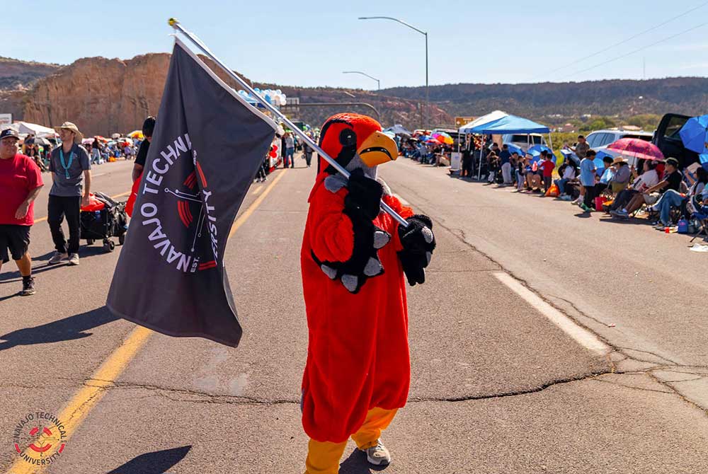 Sammy Showed Up for the Navajo Nation Parade!