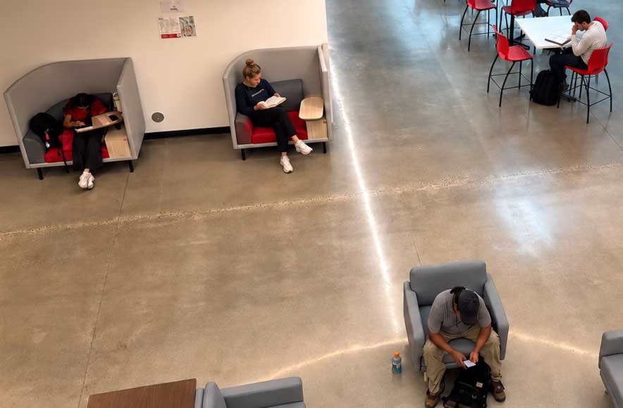 NTU Students Study Booth